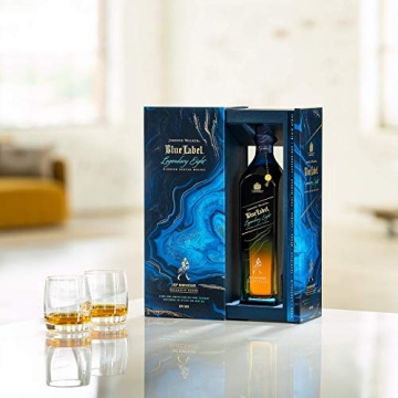 Johnnie Walker Blue Label Legendary Eight, Blended Scotch Whisky, 70 cl im Geschenkkarton. Limitierte Auflage - 6