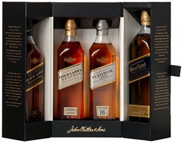 Johnnie Walker Collection Pack Blended Scotch Whisky (4 x 0.2 l) - 1