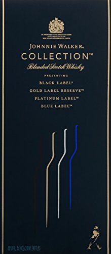Johnnie Walker Collection Pack Blended Scotch Whisky (4 x 0.2 l) - 4
