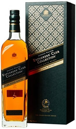 Johnnie Walker Explorer's Club Collection The Gold Route mit Geschenkverpackung Whisky (1 x 1 l) - 1
