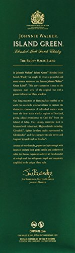Johnnie Walker ISLAND GREEN Blended Malt Scotch Whisky Select Release mit Geschenkverpackung (1 x 1 l) - 5