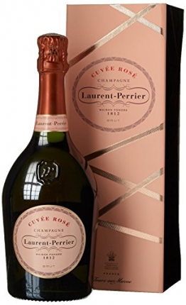 Laurent Perrier Cuvée Rosé Brut Roséchampagner mit Geschenkverpackung (1 x 0.75 l) - 1