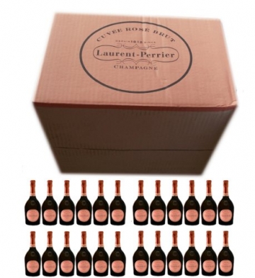 Laurent Perrier Cuvee Rose Champagne Pinot Noir NV (Case of 12) - 