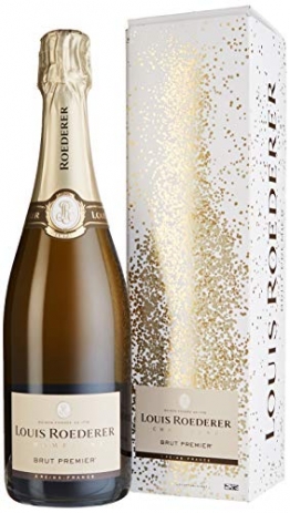 Louis Roederer Champagne Brut Premier in Grafik Geschenkpackung Champagner (1 x 0.75 l) - 1
