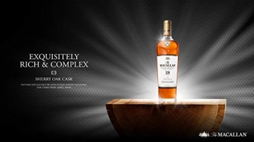 Macallan Sherry Oak 18 Years Old Whisky mit Geschenkverpackung (1 x 0.7 l) - 3
