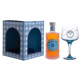 Malfy Gin CON ARANCIA Sicilian Blood Orange 41% Volume 0,7l in Geschenkbox mit Glas - 1