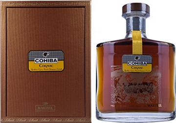 Martell Cohiba Grande Champagne mit Geschenkverpackung Cognac (1 x 0.7 l) - 1