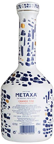 Metaxa Grande Fine Collector's Edition Keramikflasche mit Geschenkverpackung (1 x 0.7 l) - 3