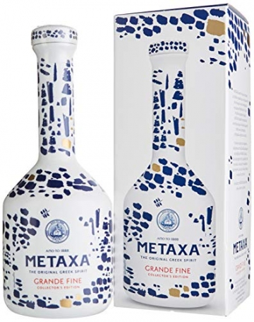 Metaxa Grande Fine Collector's Edition Keramikflasche mit Geschenkverpackung (1 x 0.7 l) - 1