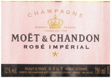Moët & Chandon Brut Rosé Impérial Champagne (1 x 0.75 l) - 4