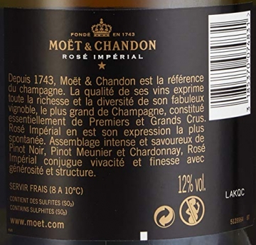 Moët & Chandon Brut Rosé Impérial Champagne (1 x 0.75 l) - 6