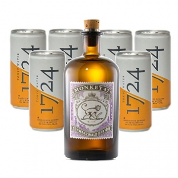 Monkey 47 Gin (1 x 0.5 l) mit 1724 Tonic Water (6 x 0.2 l) - 1