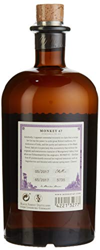 Monkey 47 schwarzwald Dry Gin mit Geschenkverpackung (1 x 0.5 l) - 3