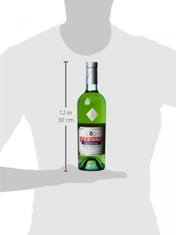 Pernod Absinthe Recette Traditionnelle – Absinth nach traditionellem Original-Rezept – Angenehm milde Wermutspirituose mit pflanzlichen Noten – 1 x 0,7 L - 8