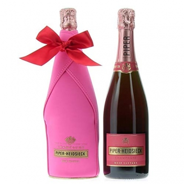 PIPER-HEIDSIECK CHAMPAGNE BRUT AOC ROSEE SAUVAGE JACKET TERMICO 75 CL - 