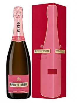 Piper-Heidsieck Champagne ROSÉ SAUVAGE Brut 12% Vol. 0,75 l + GB - 1