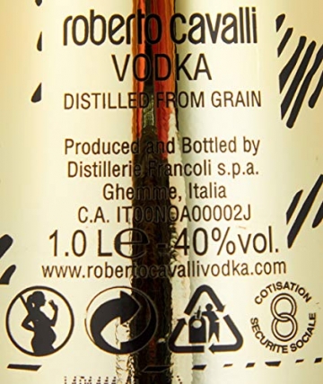 Roberto Cavalli Vodka Gold Edition Wodka, 1 l - 4
