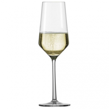 Schott Zwiesel 112418 Serie Pure 6-teiliges Champagnerglas Set, Kristallglas - 3