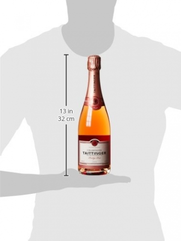 Taittinger Prestige Rosé Brut in Geschenkverpackung Champagner, 750ml - 6