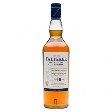 Talisker 10 Jahre Single Malt Scotch Whisky – Weicher, torfiger Whisky aus dem Norden Schottlands, 700ml - 2