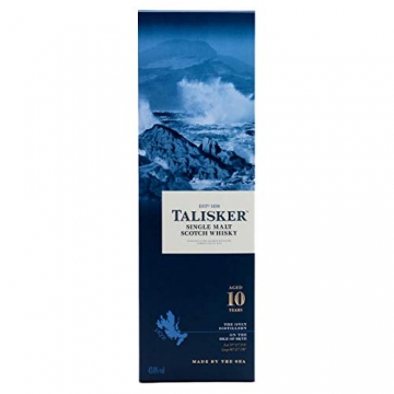 Talisker 10 Jahre Single Malt Scotch Whisky – Weicher, torfiger Whisky aus dem Norden Schottlands, 700ml - 3