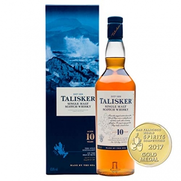 Talisker 10 Jahre Single Malt Scotch Whisky – Weicher, torfiger Whisky aus dem Norden Schottlands, 700ml - 5