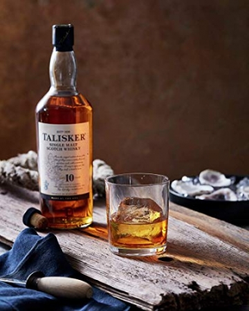 Talisker 10 Jahre Single Malt Scotch Whisky – Weicher, torfiger Whisky aus dem Norden Schottlands, 700ml - 7