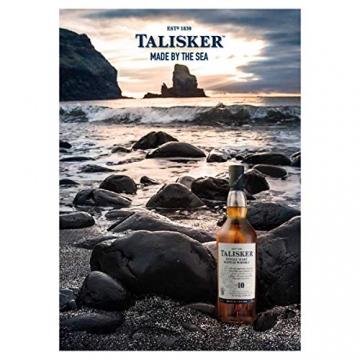 Talisker 10 Jahre Single Malt Scotch Whisky – Weicher, torfiger Whisky aus dem Norden Schottlands, 700ml - 8