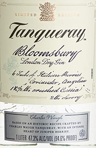 Tanqueray Bloomsbury Gin (1 x 1 l) - 4