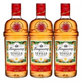 Tanqueray Flor de Sevilla, 3er, Destillierter Gin, Alkohol, Alkoholgetränk, Flasche, 41.3%, 700 ml, 753383 - 1