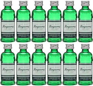 Tanqueray London Dry Gin 5cl Miniature - 12 Pack - 1