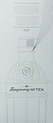 Tanqueray Ten London Gin Limited Editon mit Kristall-Zitronenpresse und Geschenkverpackung (1 x 0.7 l) - 6