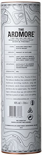 The Ardmore Legacy Highland Single Malt Scotch Whisky, mit Geschenkverpackung, 40% Vol, 1 x 0,7l - 3