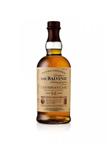The Balvenie Carribean Cask Single Malt Scotch Whisky 14 Jahre mit Geschenkverpackung (1 x 0,7 l) - 2