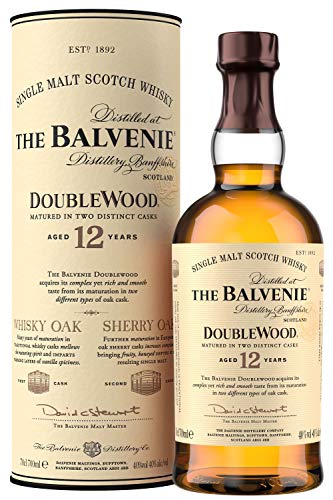 The Balvenie Doublewood Single Malt Scotch Whisky 12 Jahre mit Geschenkverpackung (1 x 0,7 l) - 1