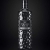 Three Sixty Set Geschenkset - Three Sixty Black Vodka Wodka 0,7L 700ml (42% Vol) + 4x Black Gläser eckig Longdrink Gläser Glas - Kristall Glas Schwarze Edition [Enthält Sulfite] - 3