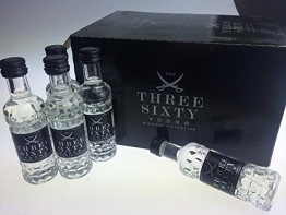Three Sixty Vodka Miniatur 0,04l 37,5% (24er Pack) - 1