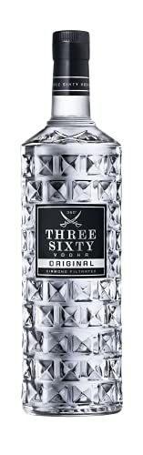 Three Sixty Vodka Original 3 Liter (37,5%-VOL) Große Flasche (1x3L) - 1