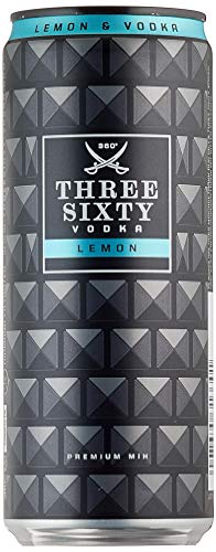 Three Sixty Vodka Premium-Mix Lemon (12x 330ml) - 2