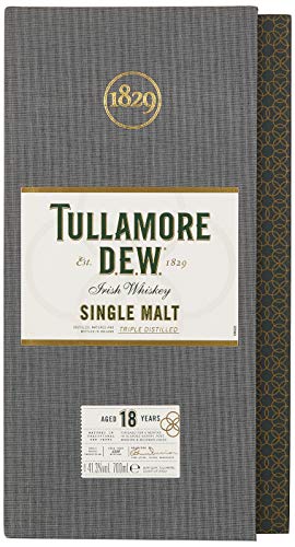 Tullamore Dew Tullamore D.E.W. 18 Years Old Single Malt Irish Whiskey Whisky (1 x 0.7) - 6
