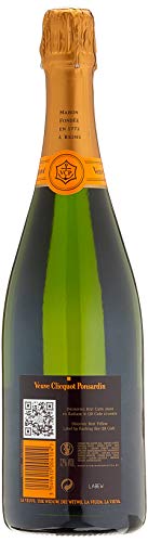 Veuve Clicquot Champagne Brut Yellow Label mit Geschenkverpackung und 2 Gläser (1 x 0.75 l) - 3