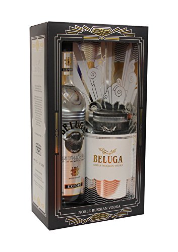 Vodka Beluga 1 x 0,7L. 40% vol. Caviar Gift Set - 1
