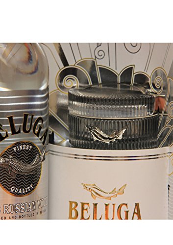 Vodka Beluga 1 x 0,7L. 40% vol. Caviar Gift Set - 2