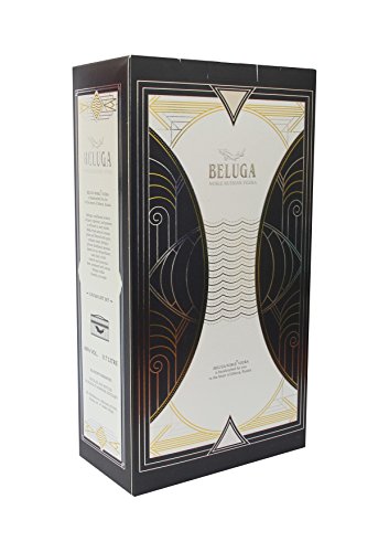 Vodka Beluga 1 x 0,7L. 40% vol. Caviar Gift Set - 3