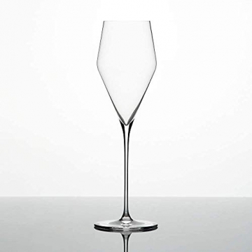 Vorteilssets von EKM Living: Zalto 2er Set Champagnerglas, Sektglas, mundgeblasen, 11552, Glasmanufaktur Denk´Art + Gratis 4er Set EKM Living Edelstahl Trinkhalme - 4