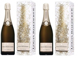 Champagne Louis Roederer Champagner aus Frankreich 2er Sparpack Brut Premier Design Kollektion (2 x 0,75 Liter) - 1