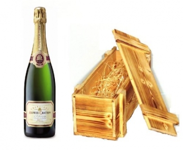 Alfred Gratien Champagner Brut Classique in Holzkiste geflammt 12% 0,75l Fl. - 