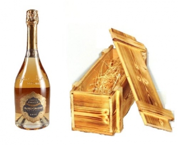 Alfred Gratien Cuvée Paradis Rosé Champagner in Holzkiste 12% 0,75l Flasche - 1