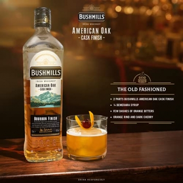 Bushmills Irish Whiskey American Oak BOURBON FINISH 40%, 1 x 0.7 l, Whisky - 3