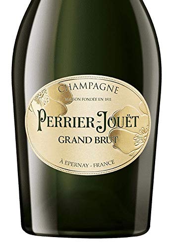 Perrier-Jouët Grand Brut – Blumig-frischer und trockener Champagner aus dem Hause Perrier-Jouët – 1 x 0,75 l - 3